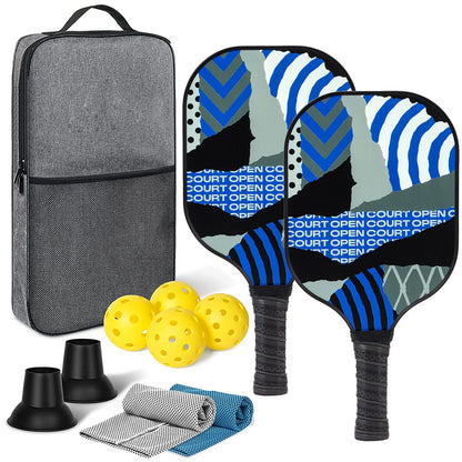 Pickleball Paddle For  2024 New Fiberglass USAPA Certified Carbon Fiber Honeycomb School High Quality