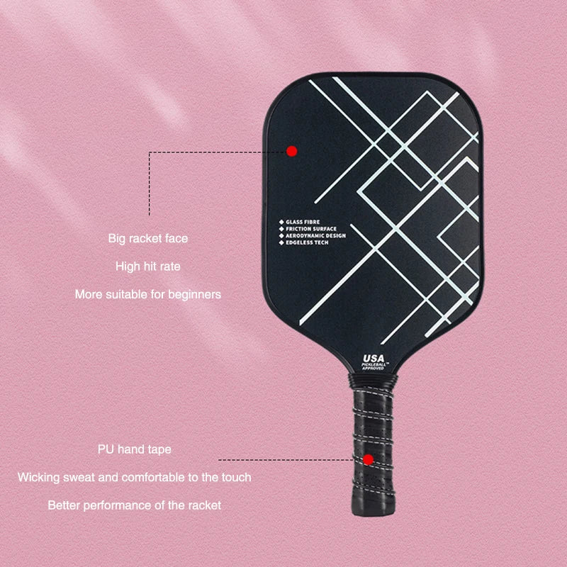 Outdoor Sports Carbon Fiber Pickleball Paddle Honeycomb Board Cricket Bat Lightweight Durable Composite Material For All Ages